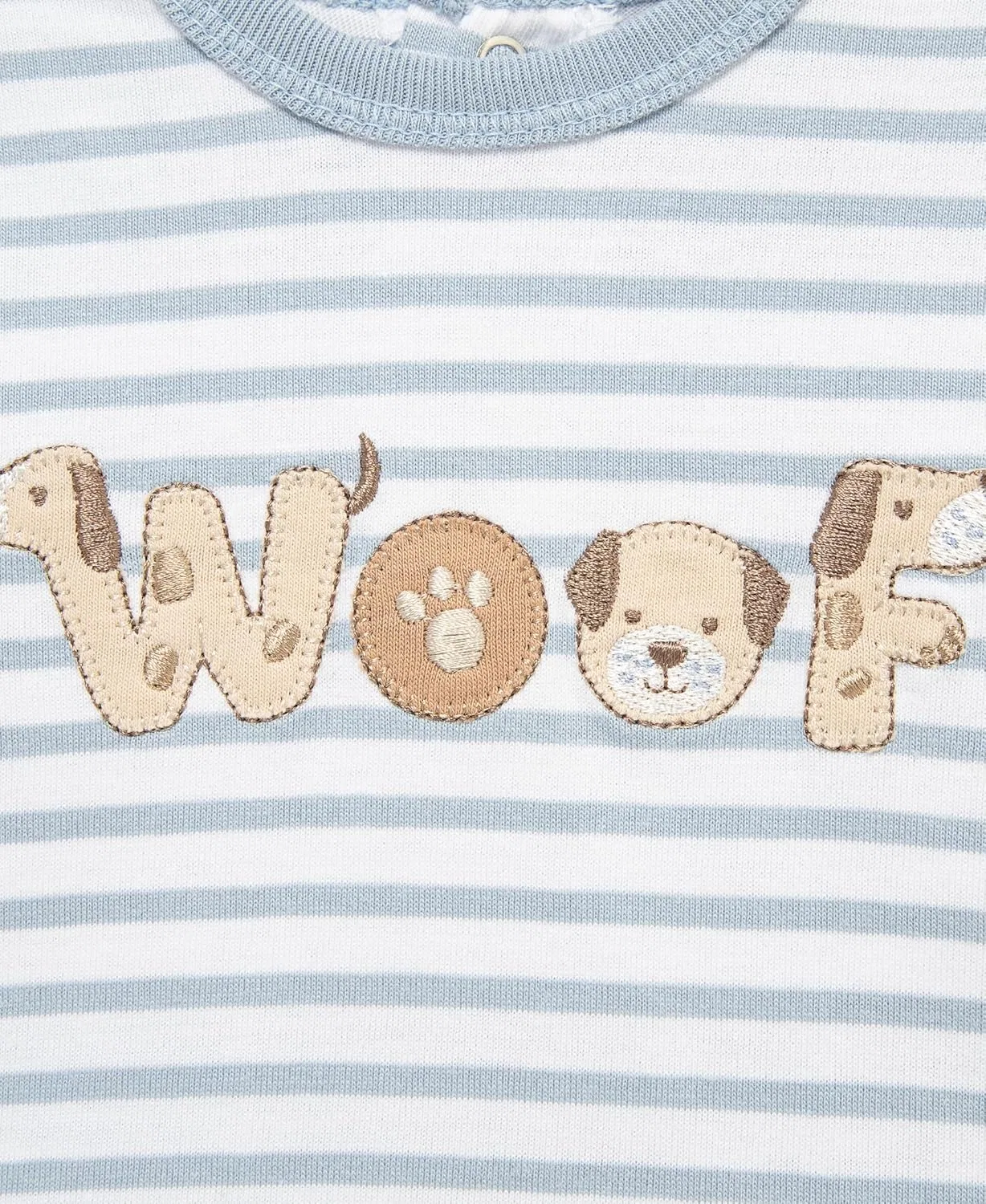 Детский спортивный костюм Little Me, 3 предмета: футболка, штаны, носки, Tan Woof — фото 4