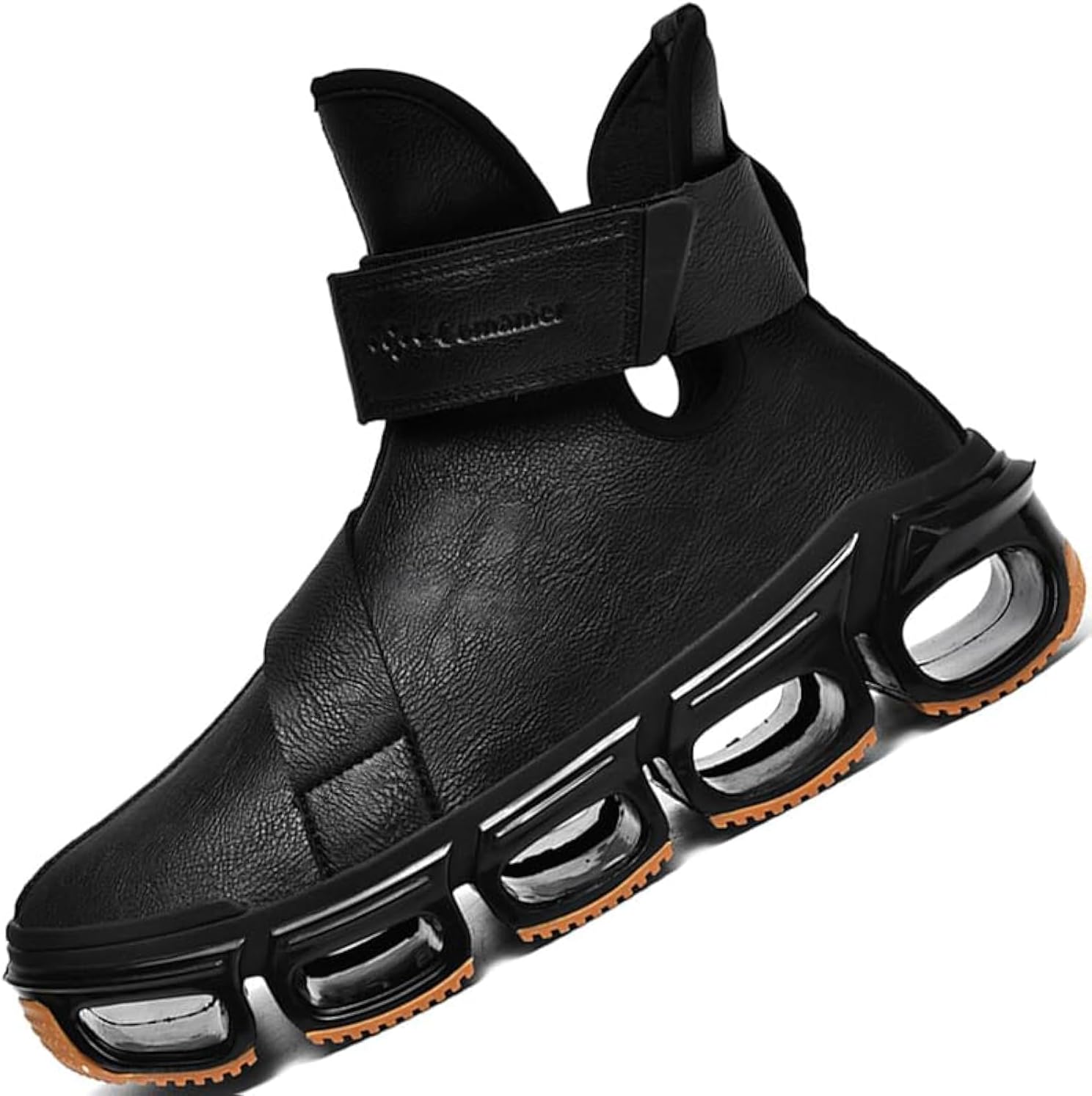 

Мужские ботинки челси, повседневные кроссовки, спортивные модные высокие ботинки для мужчин, коричневые и черные, размеры, мужская обувь Dzujy