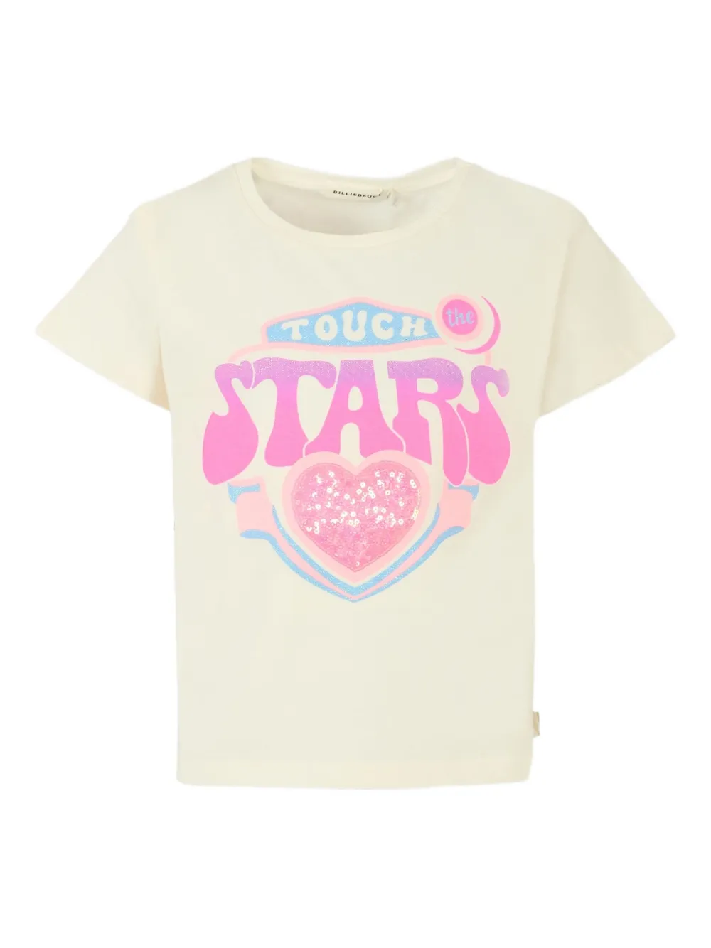 

Футболка с пайетками Billieblush, нейтральный