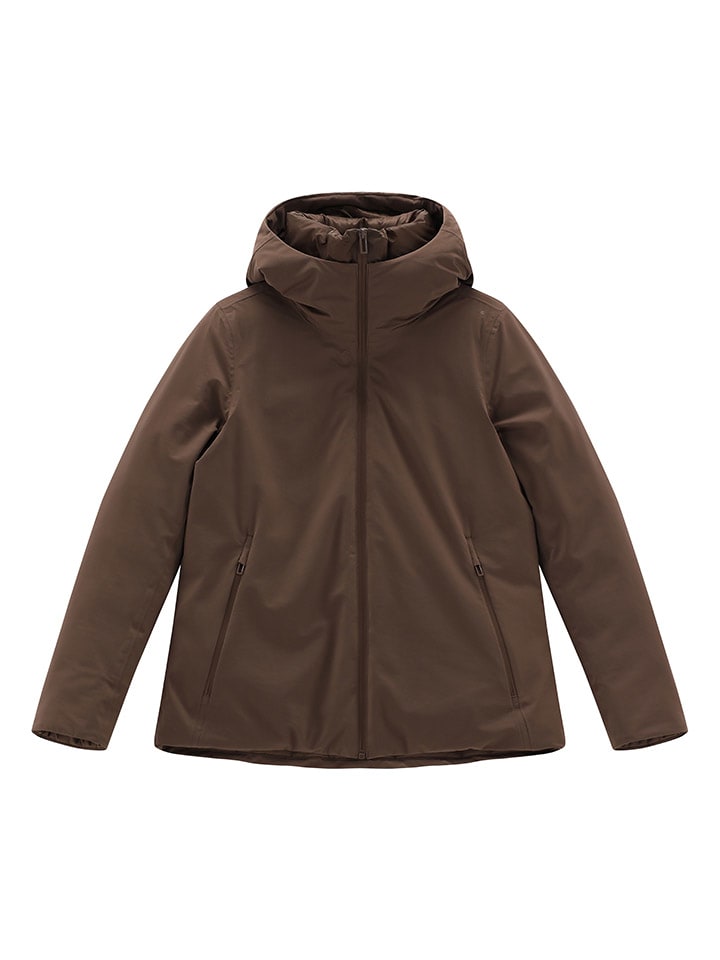 

Двусторонняя зимняя куртка "Sava" коричневого цвета Jeanne Baret