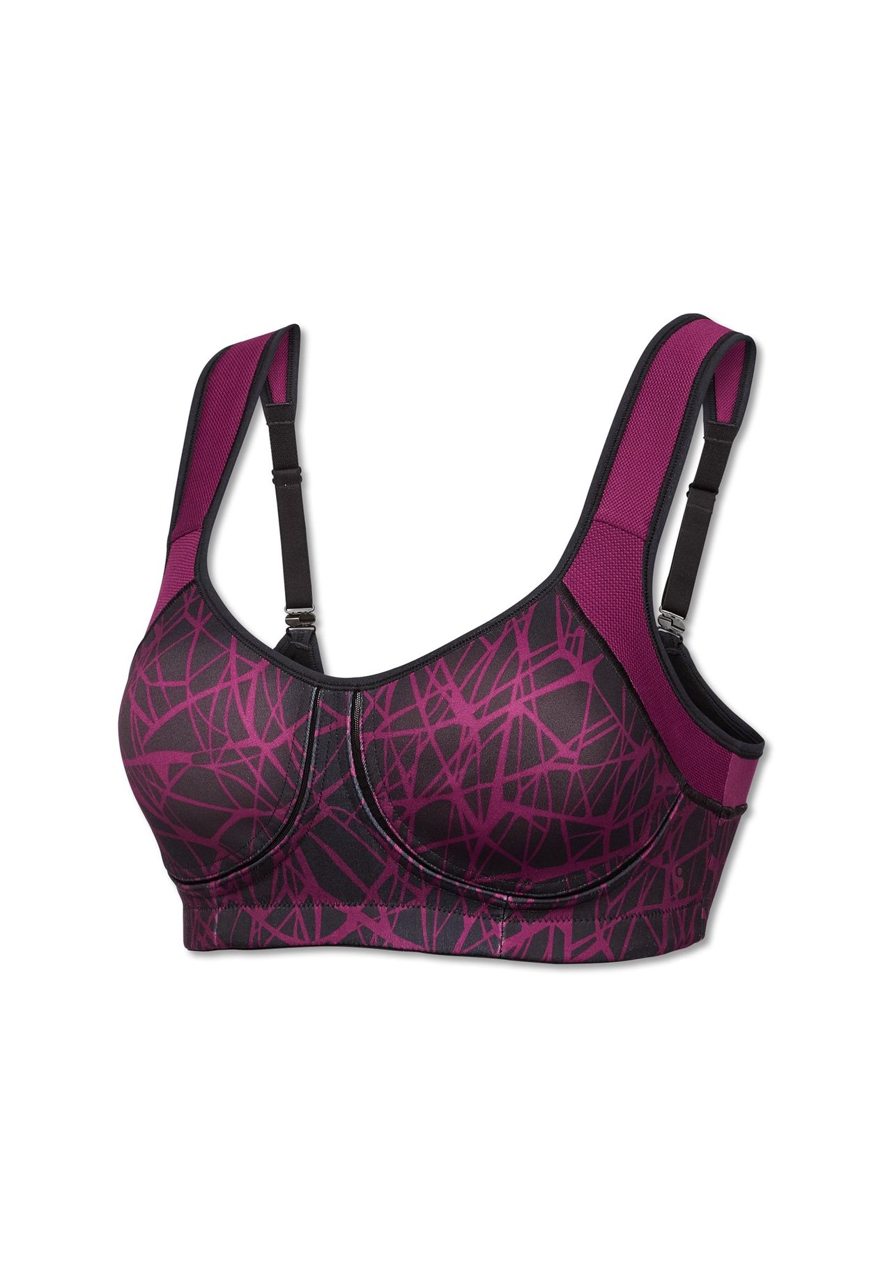 

Спортивный бюстгальтер Vario SCHIESSER, цвет Beere