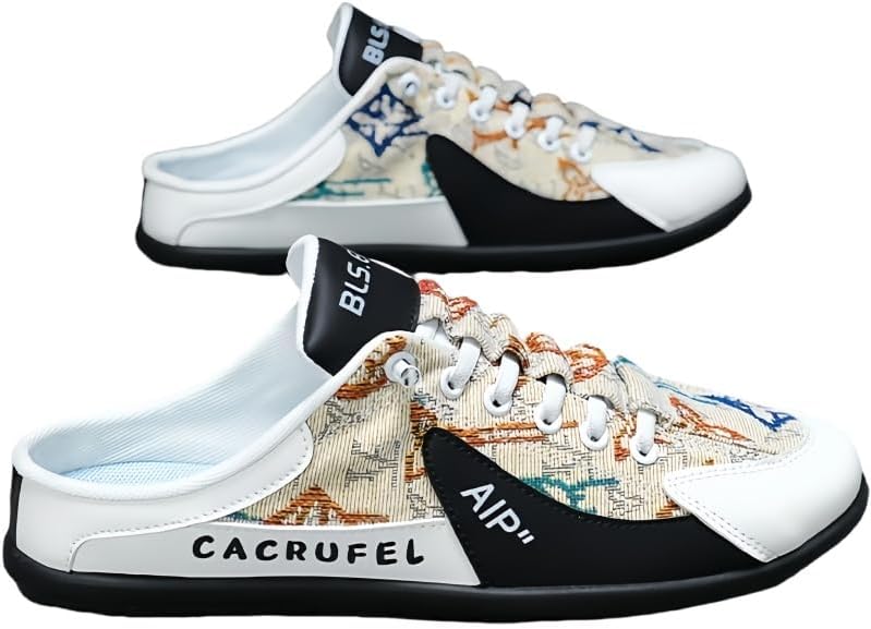 

Мужские повседневные спортивные кроссовки на шнуровке с удобной резиновой подошвой, подходящие для всех сезонов, легкие и модные Hoalox, белый