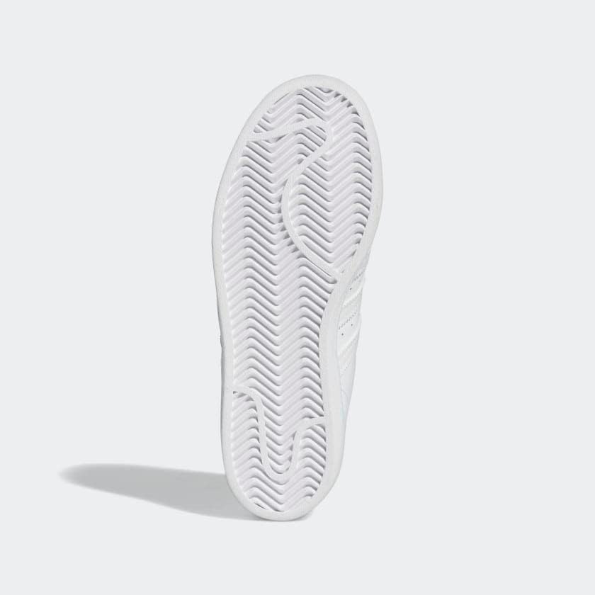 Кроссовки adidas Superstar для мальчиков, белый/синий — фото 3