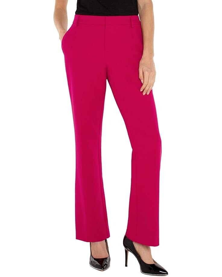 

Брюки Liverpool Los Angeles Kelsey Flare Trouser Mid Rise Luxe Stretch Suiting, цвет Star Ruby