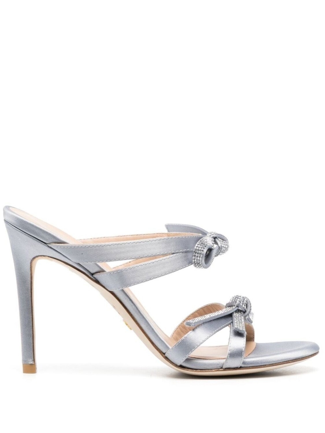 

Stuart Weitzman босоножки с бантом, серый