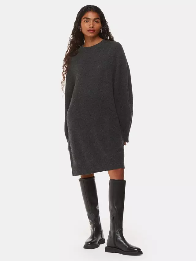 

Платье Whistles Petite Ava Wool Jumper, серый
