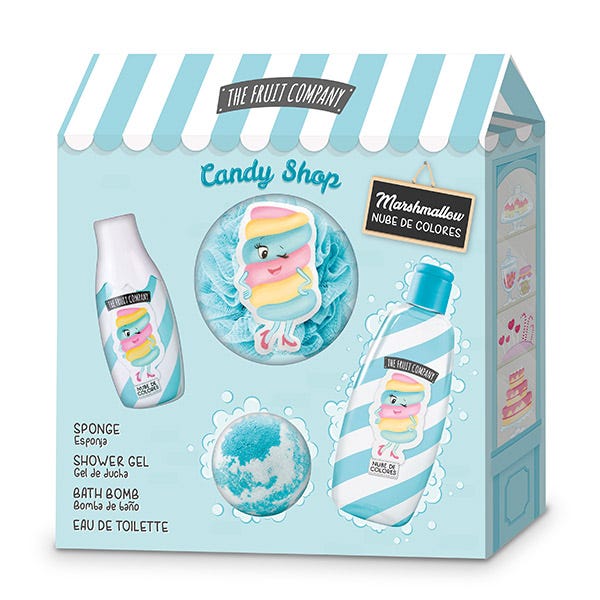 

Персональный набор для ухода за кожей Candy Shop Marshmallow THE FRUIT COMPANY