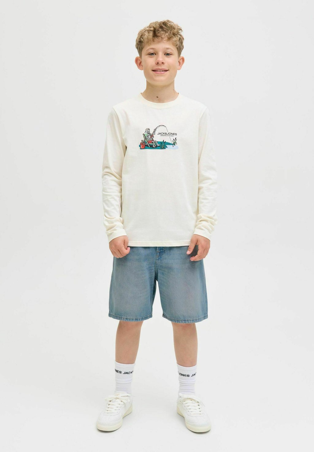 

Джинсовые шорты LOOSE FIT JUNIOR Jack & Jones Junior, цвет Blue Denim