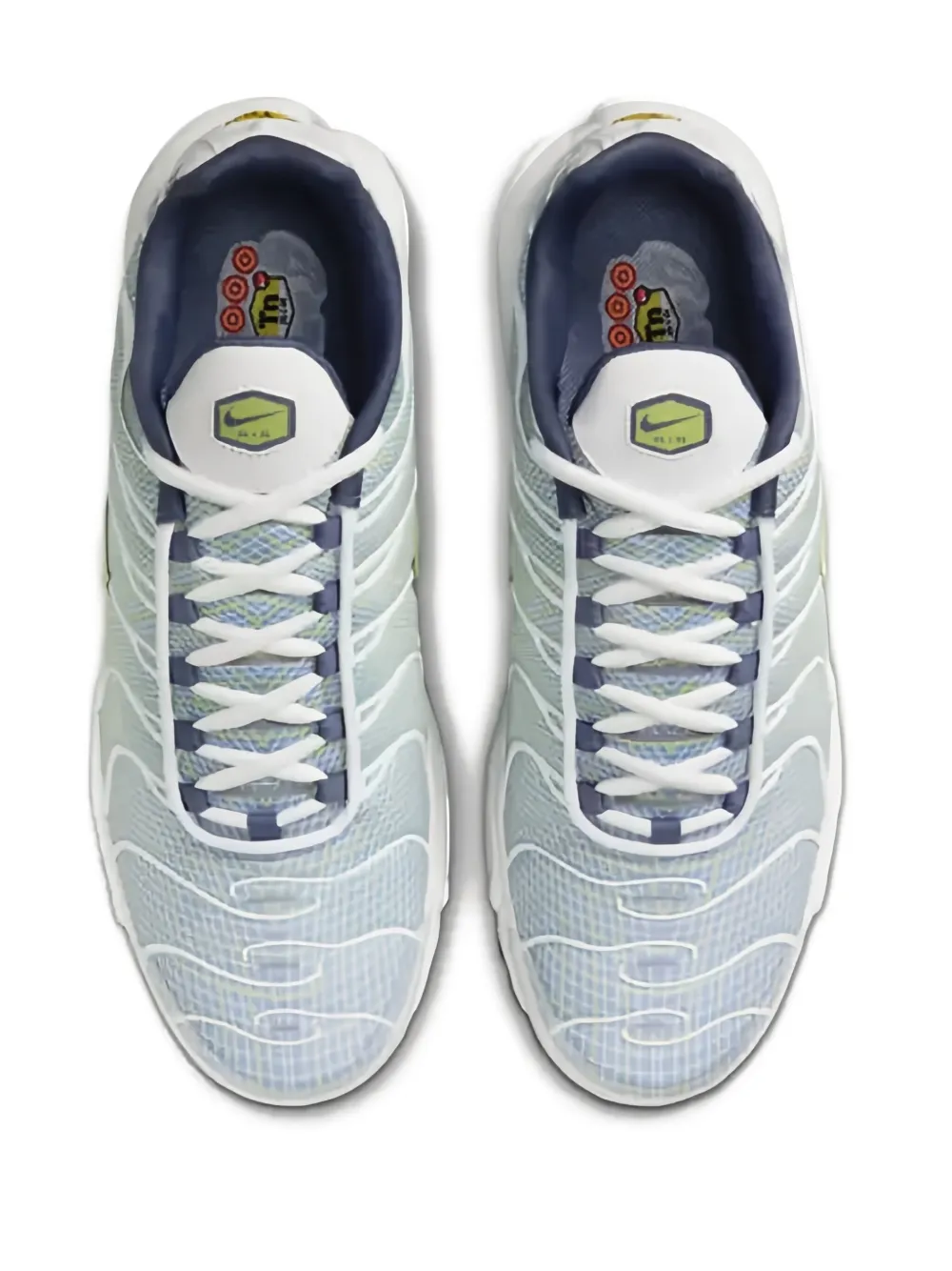 Кроссовки Air Max Plus с узором Nike, белый — фото 4