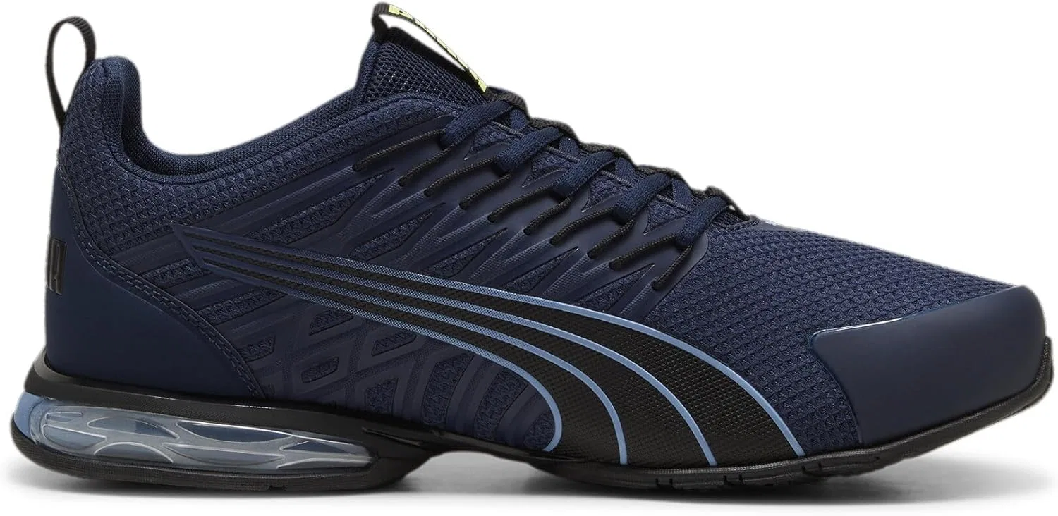 Мужские кроссовки PUMA Voltaic Evo Cross Trainers, Club Navy Puma Black Electric Lime — фото 4