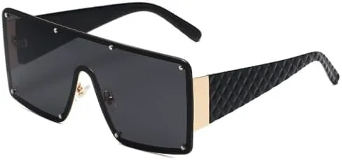 

Солнцезащитные очки с крупной оправой и цельным корпусом для женщин, солнцезащитные очки для активного отдыха, женские очки с защитой от УФ-излучения UV400 MTZJH, A1