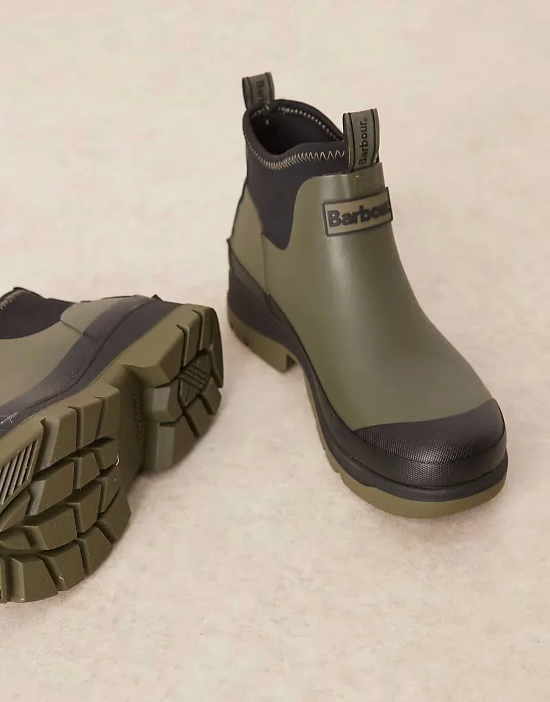 Резиновые сапоги Barbour Ridge цвета "форменная зелень" - MGREEN — фото 2