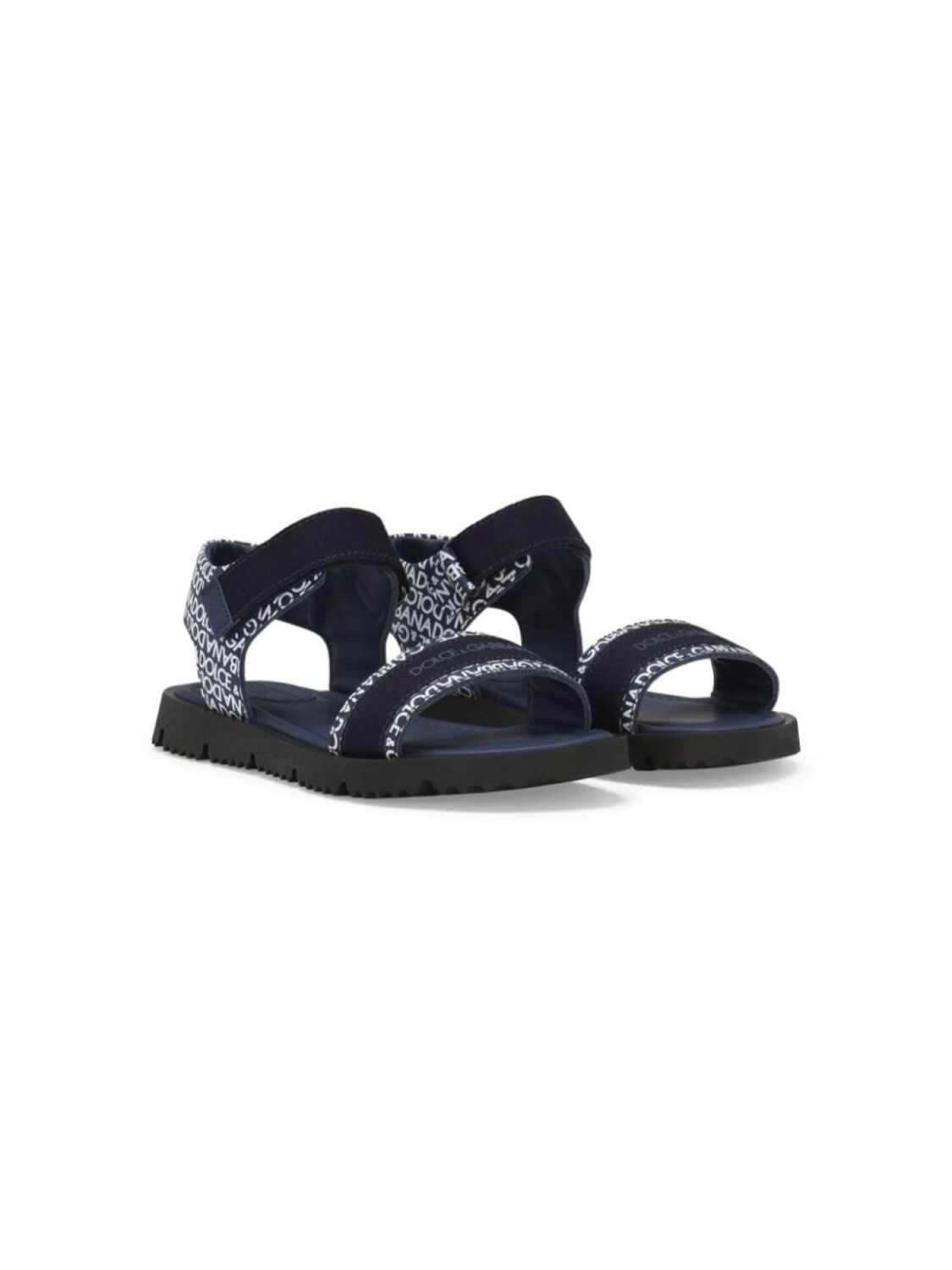 

Dolce & Gabbana сандалии с логотипом, синий