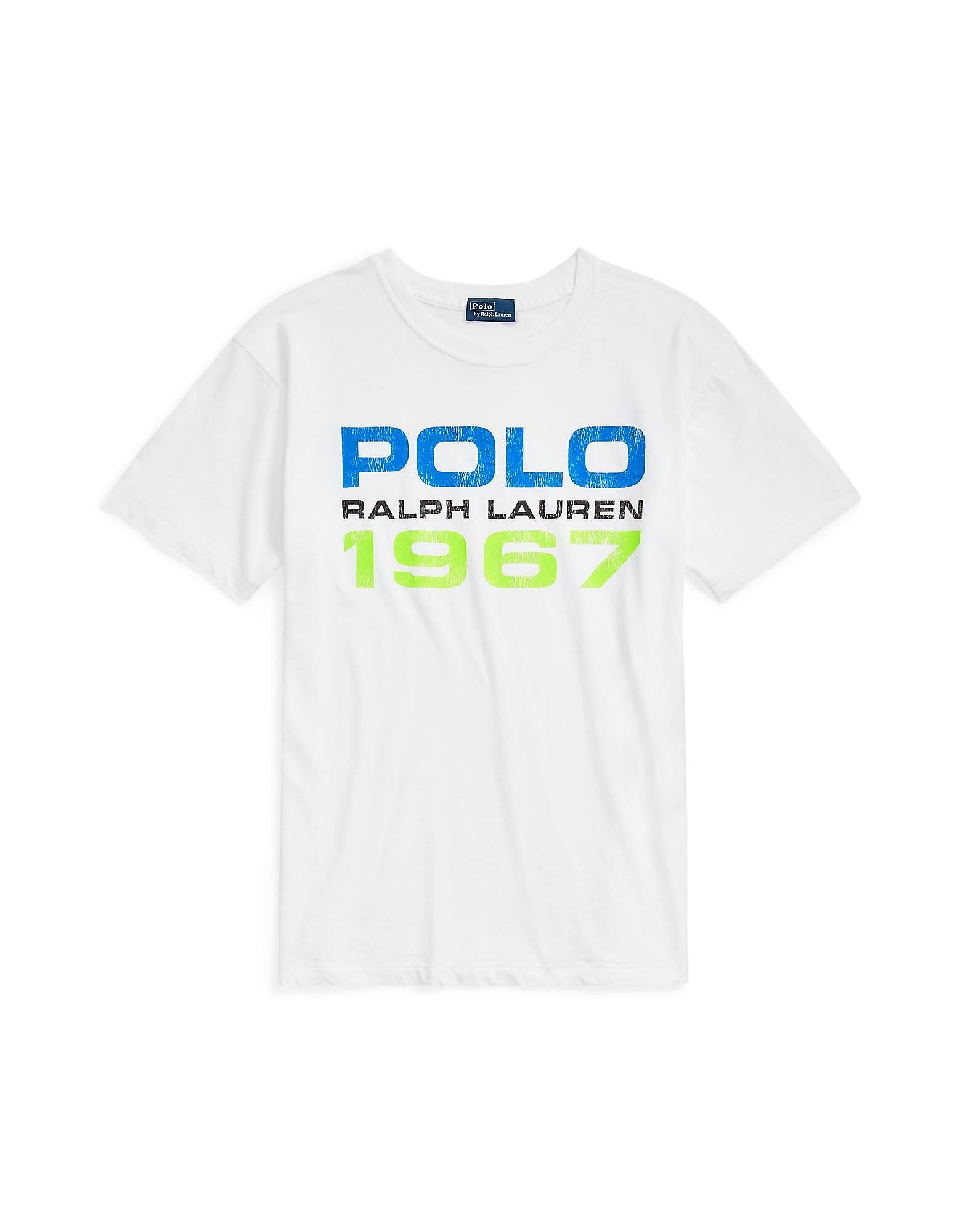 

Футболка Logo Cotton Jersey Tee Polo Ralph Lauren, белый