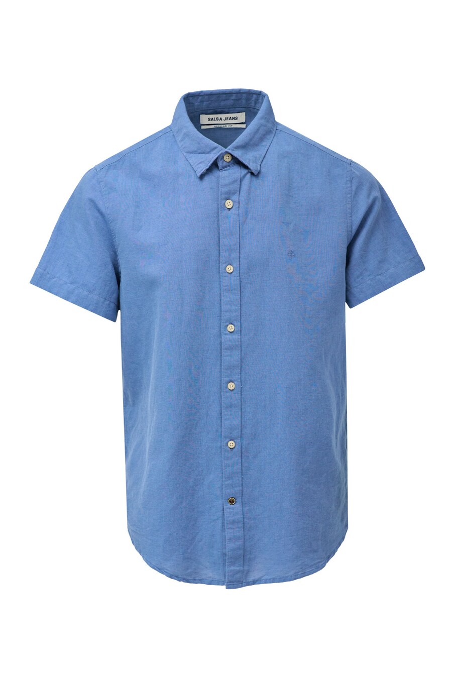 

Рубашка на пуговицах классического кроя Salsa Jeans, синий