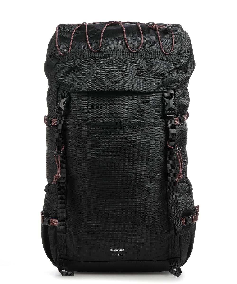

Рюкзак для походов Hike Mountain из переработанного нейлона Sandqvist, черный