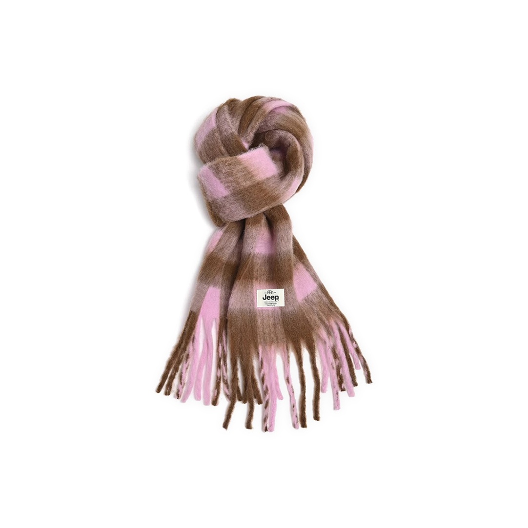 

Jeep Вязаный шарф унисекс, Cherry Blossom Pink