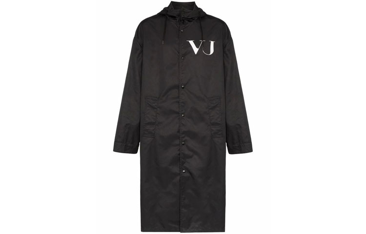

Valentino Тренчкот мужской черный