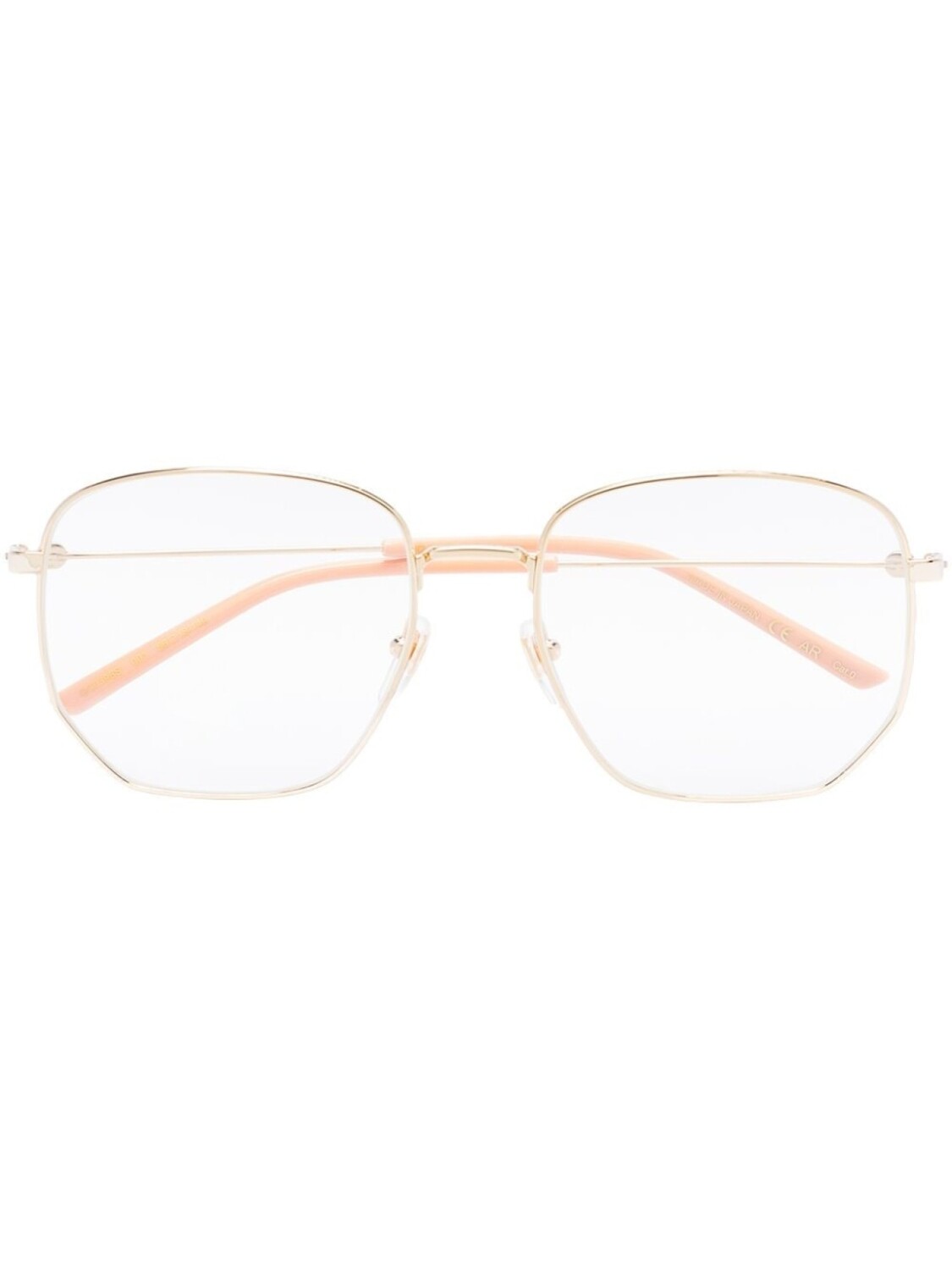 

Gucci Eyewear очки в круглой оправе, золотой