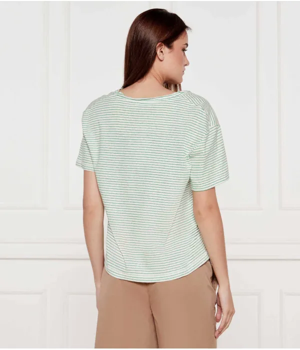 Футболка Loose fit Tommy Hilfiger, зеленый — фото 3