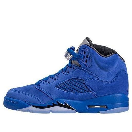

Кроссовки 5 ретро Air Jordan, синий