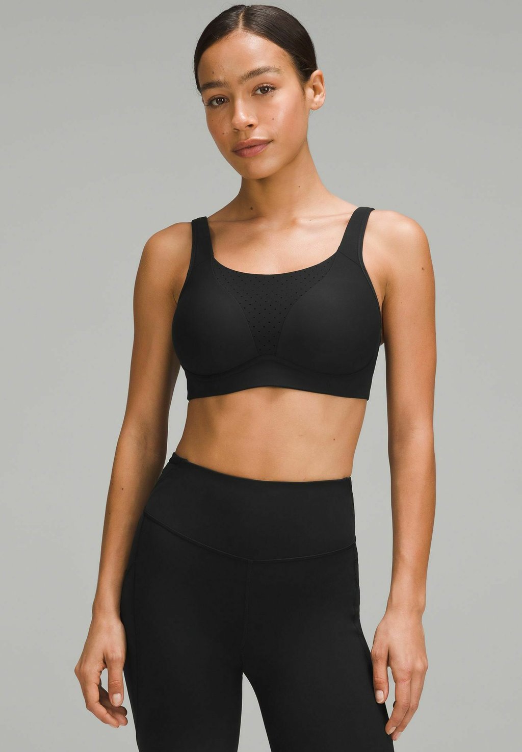

Спортивный бюстгальтер RUN TIMES lululemon, черный