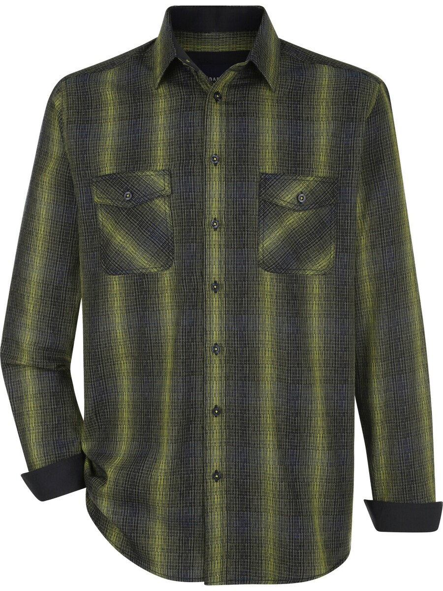 

Повседневная рубашка BABISTA Regular fit Button Up Shirt Luccarino, синий