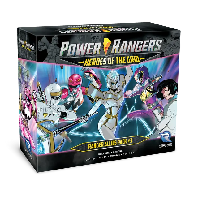 

Настольная игра Renegade Game Studios Power Rangers - Heroes of the Grid: Rangers Allies Pack #3