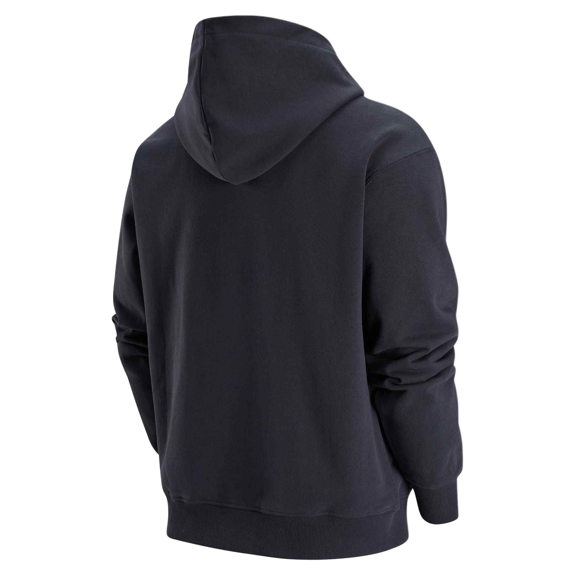 Толстовка Flight Fleece 'Off Noir' Jordan, серый черный — фото 4