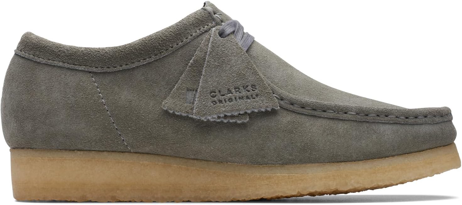 Мужские ботинки Clarks Wallabee 2 Chukka, серый — фото 2