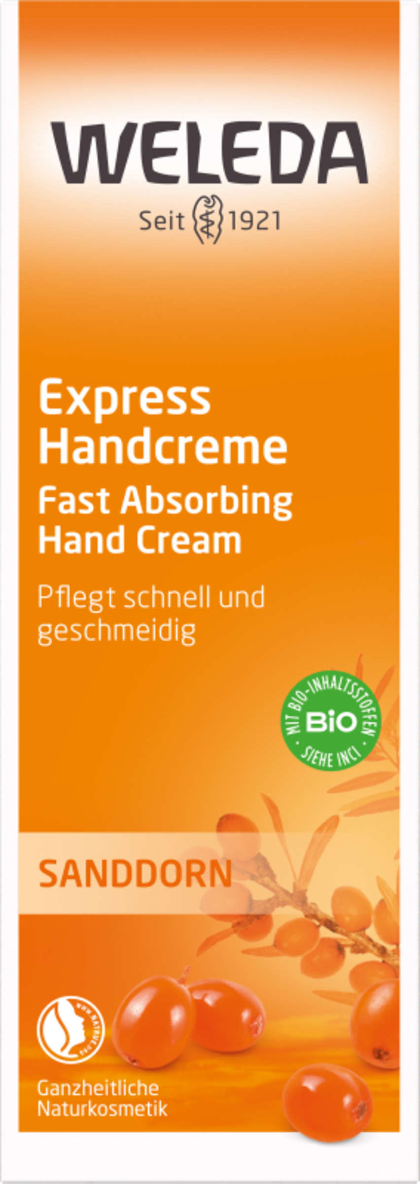 

Крем для рук Weleda Sanddorn Express Handcreme