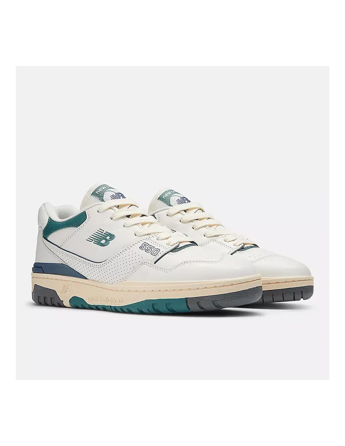 Кроссовки BB550 New Balance, белый — фото 2