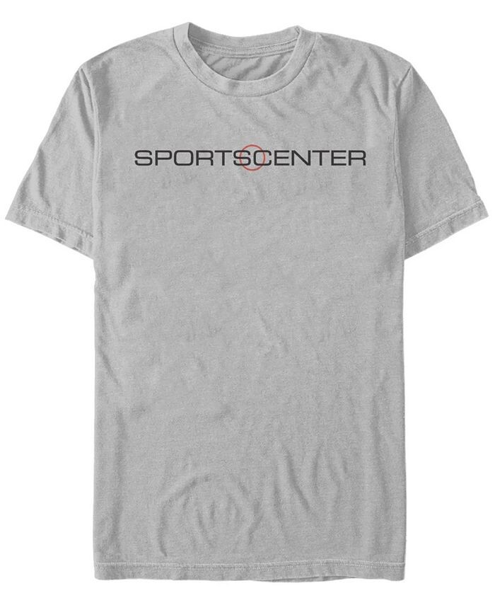 

Мужская футболка Sports Center с коротким рукавом и круглым вырезом Fifth Sun, серебро