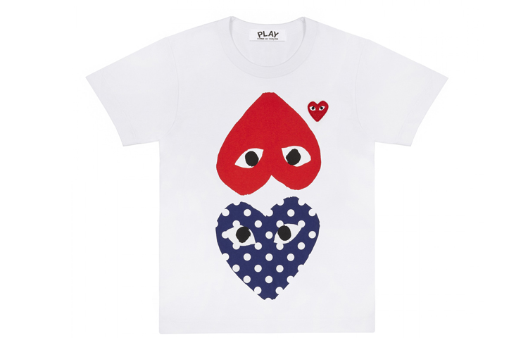 

Футболка CDG Play в горох