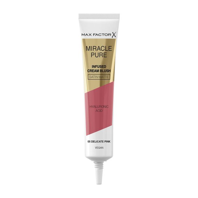 Кремовые румяна Miracle pure Max Factor, цвет 04 delicate pink, 15 мл — фото 2