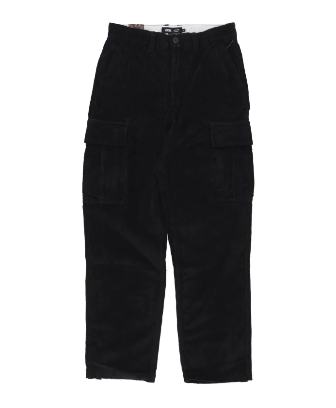 

Свободные зауженные брюки из грузового шнура для служебного использования Vans, черный