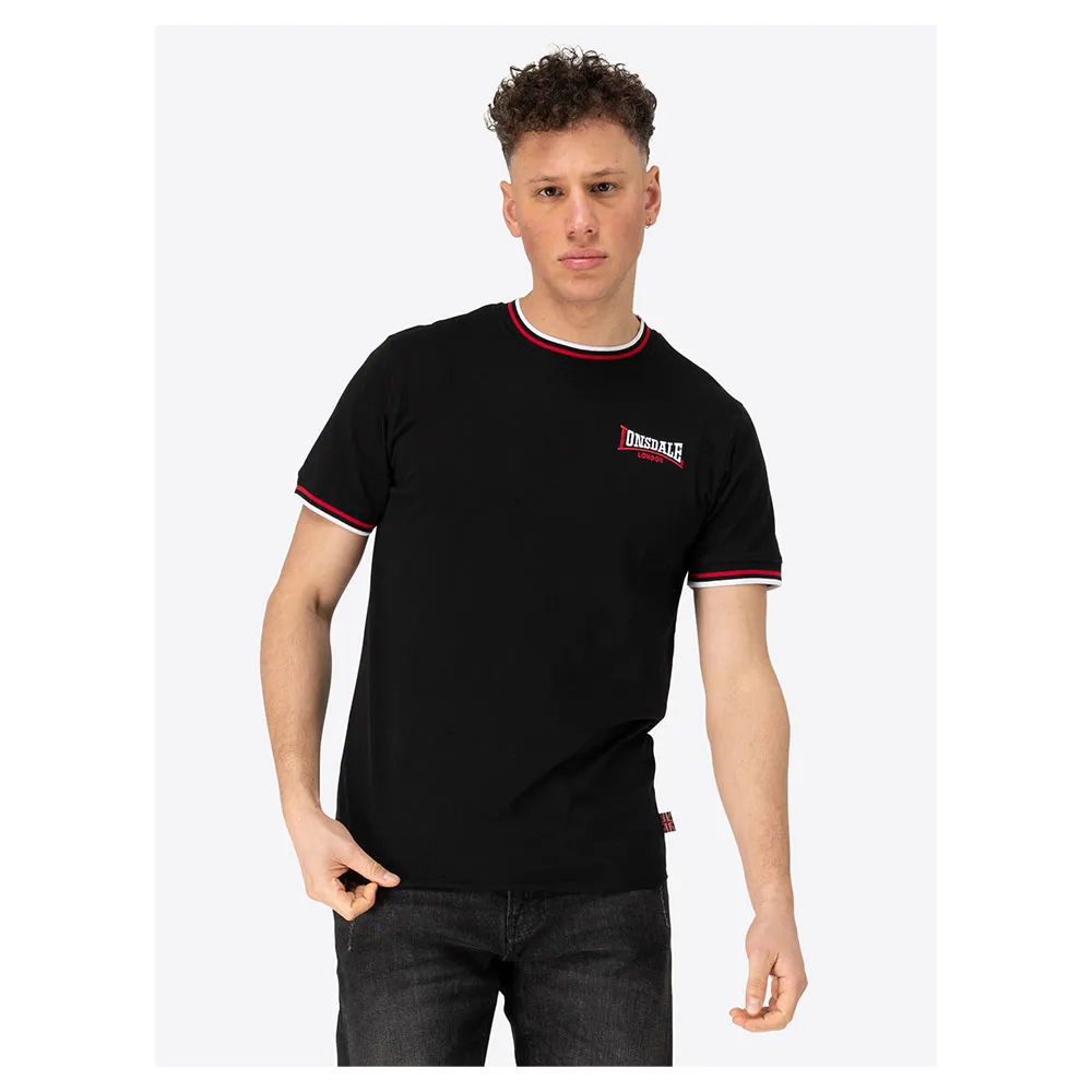 

Футболка с коротким рукавом Lonsdale Quin, черный