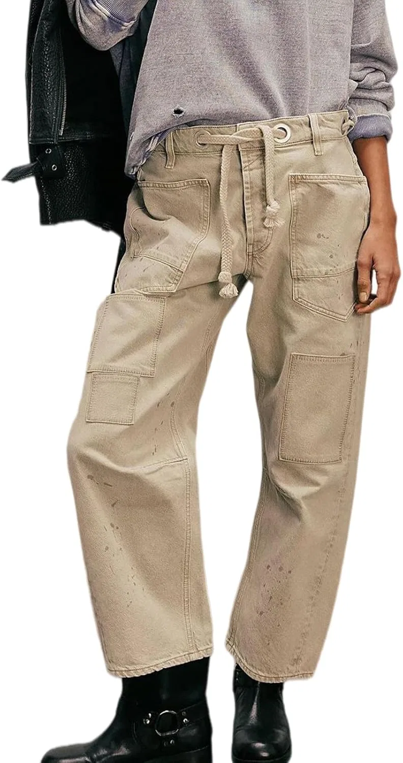 Джинсы свободные, женские, Color3