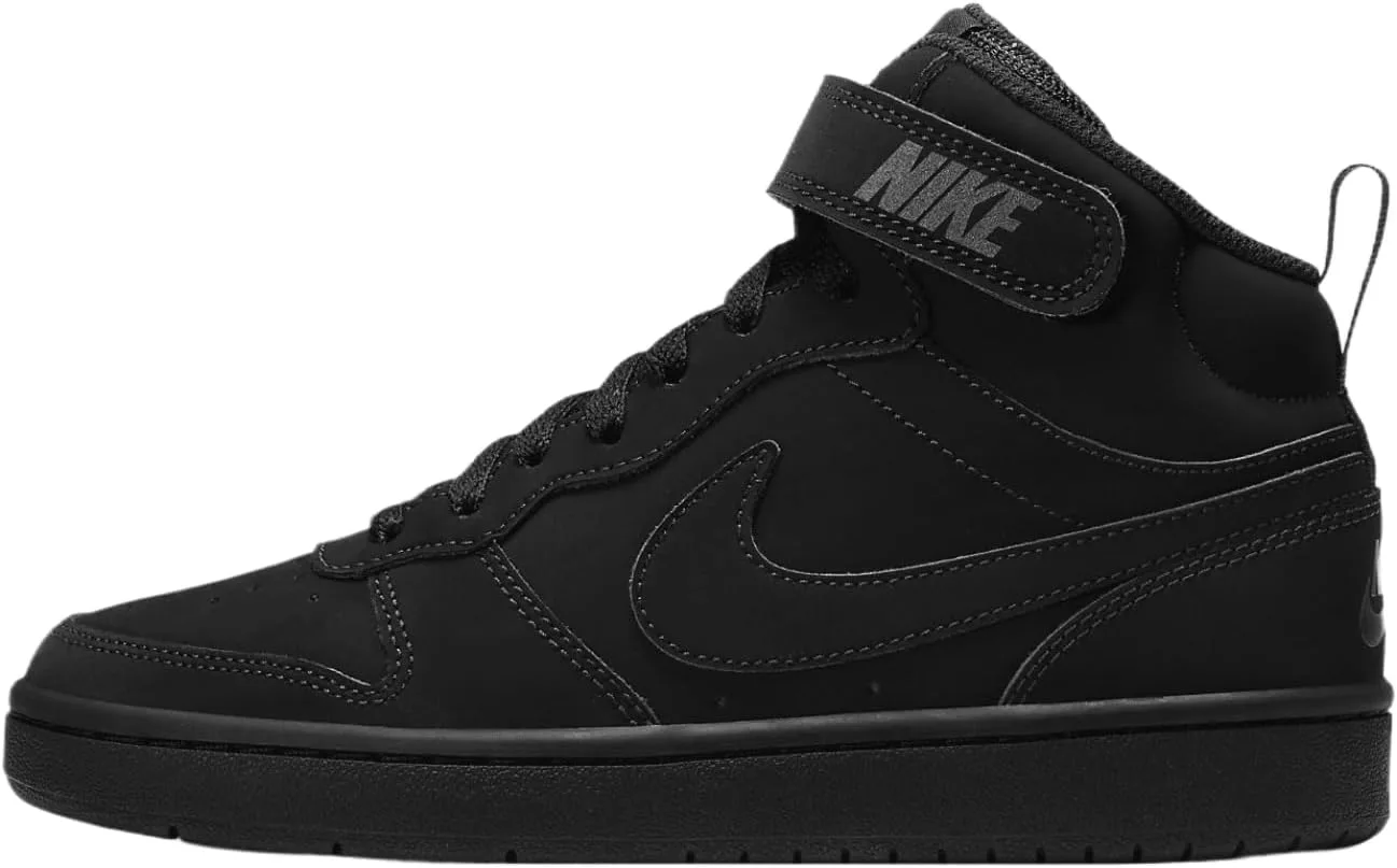 

Кроссовки Nike Kids' Court Borough Mid 2, черный