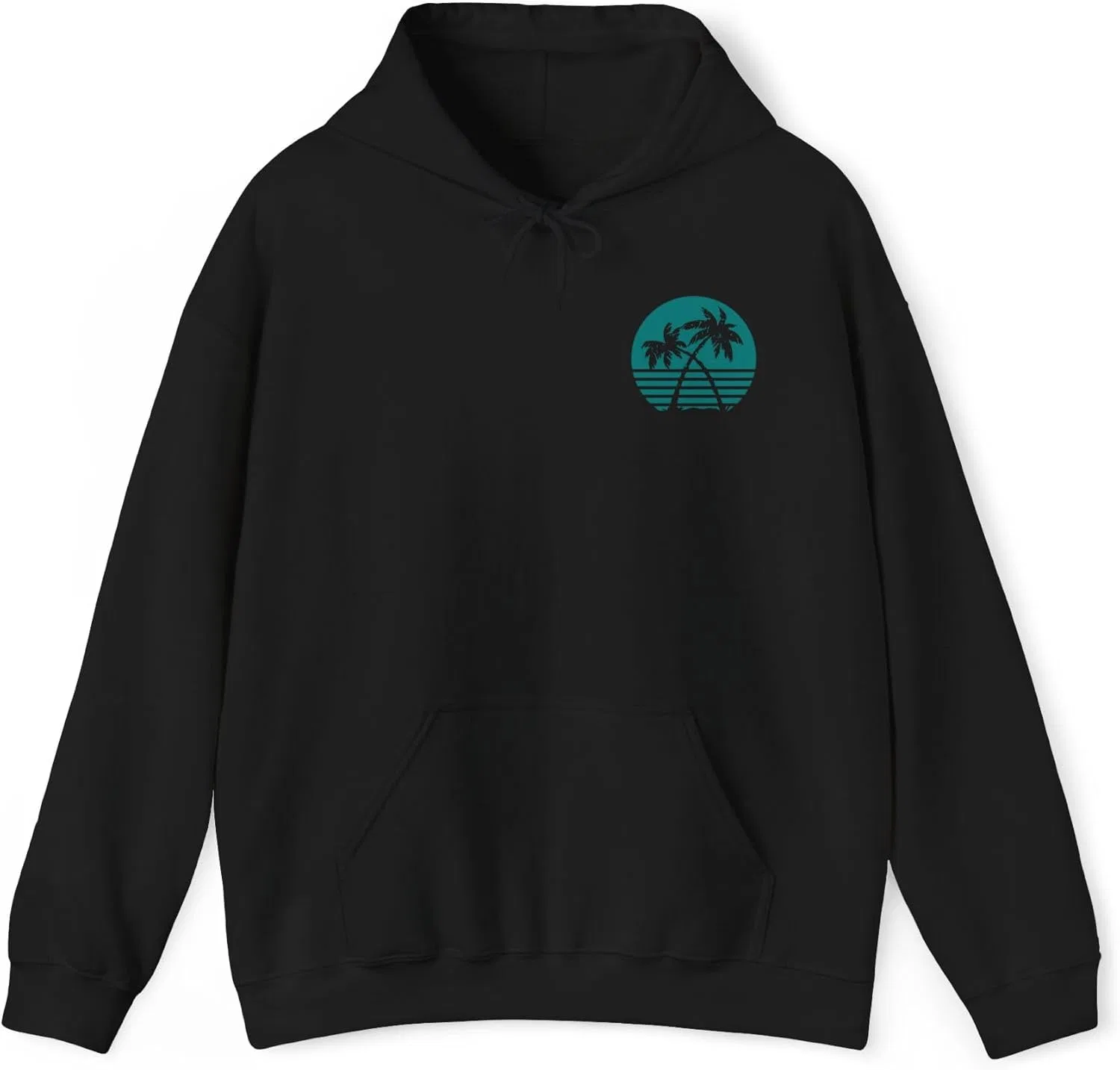 Толстовка Coastal Carolina Chanticleer с капюшоном, CCU, для школьного духа и игровых дней, толстовка CCU Teal Nation GENERIC, черный — фото 2