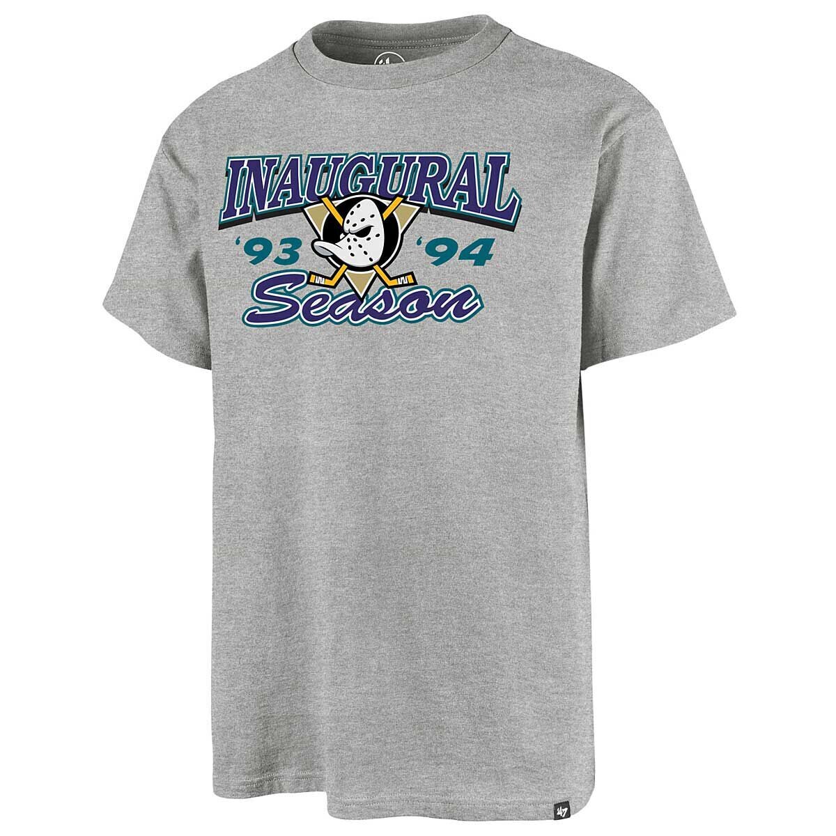 

Футболка NHL Anaheim Ducks Inaugural Season Backer 47 Echo, коричневый