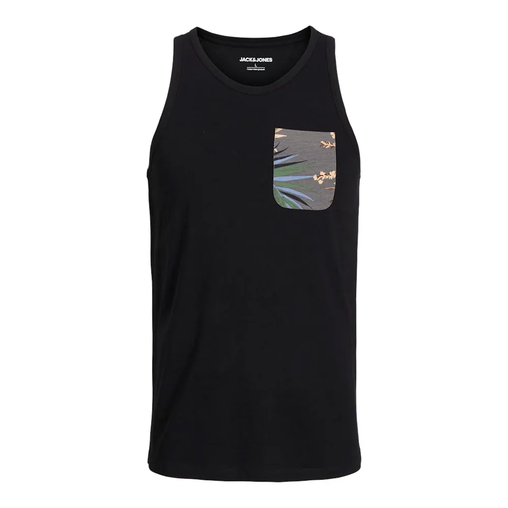 

Футболка без рукавов Jack & Jones Hawaii Pocket, черный