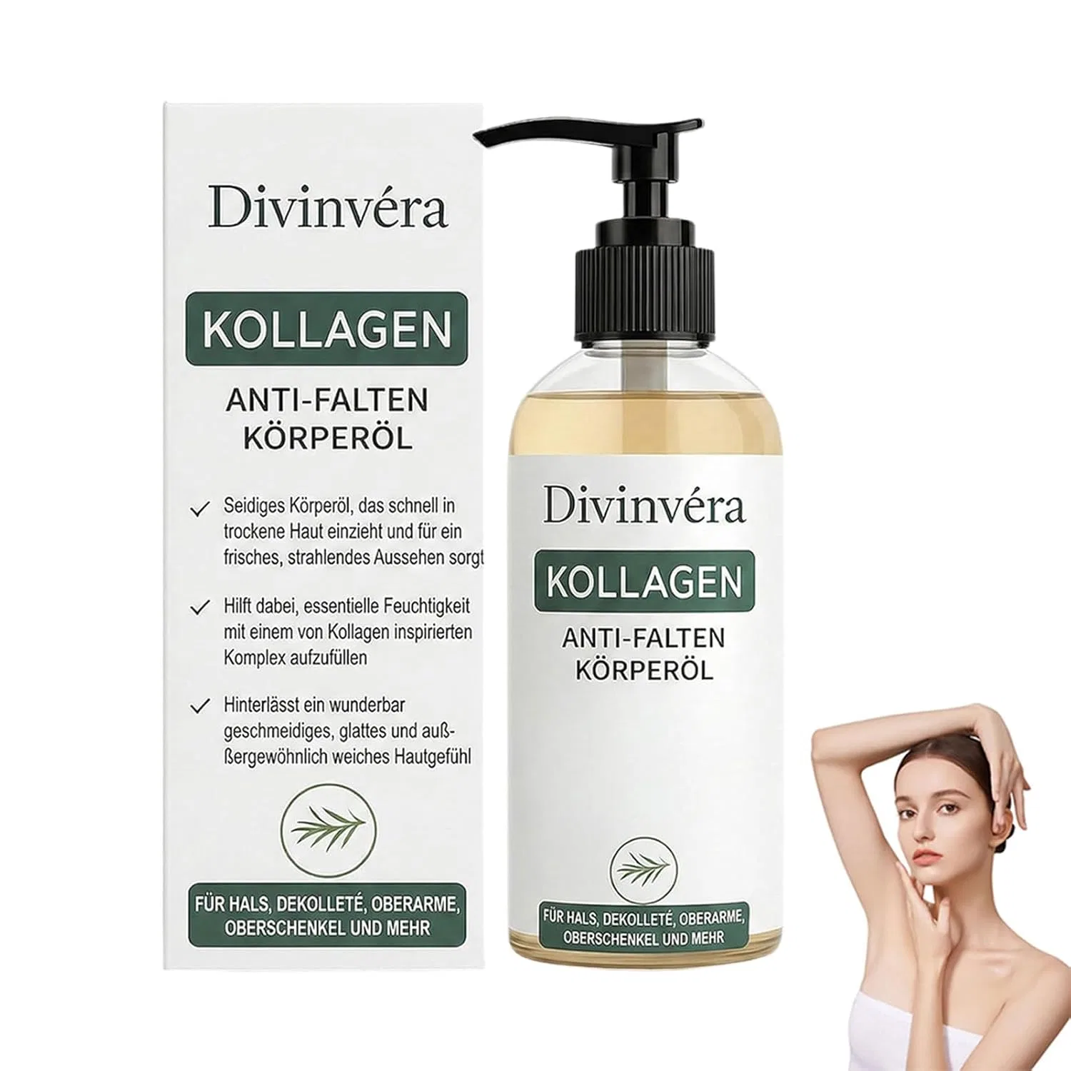 Коллагеновое масло для тела Divinova, 100 мл Ditu, 1 Bottle