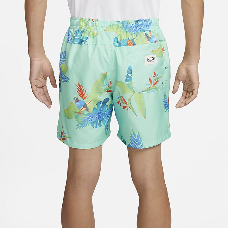 Шорты NIKE MEN'S SPORTSWEAR SHORTS 'Emerald Rise' FQ0350-349, разноцветный — фото 3