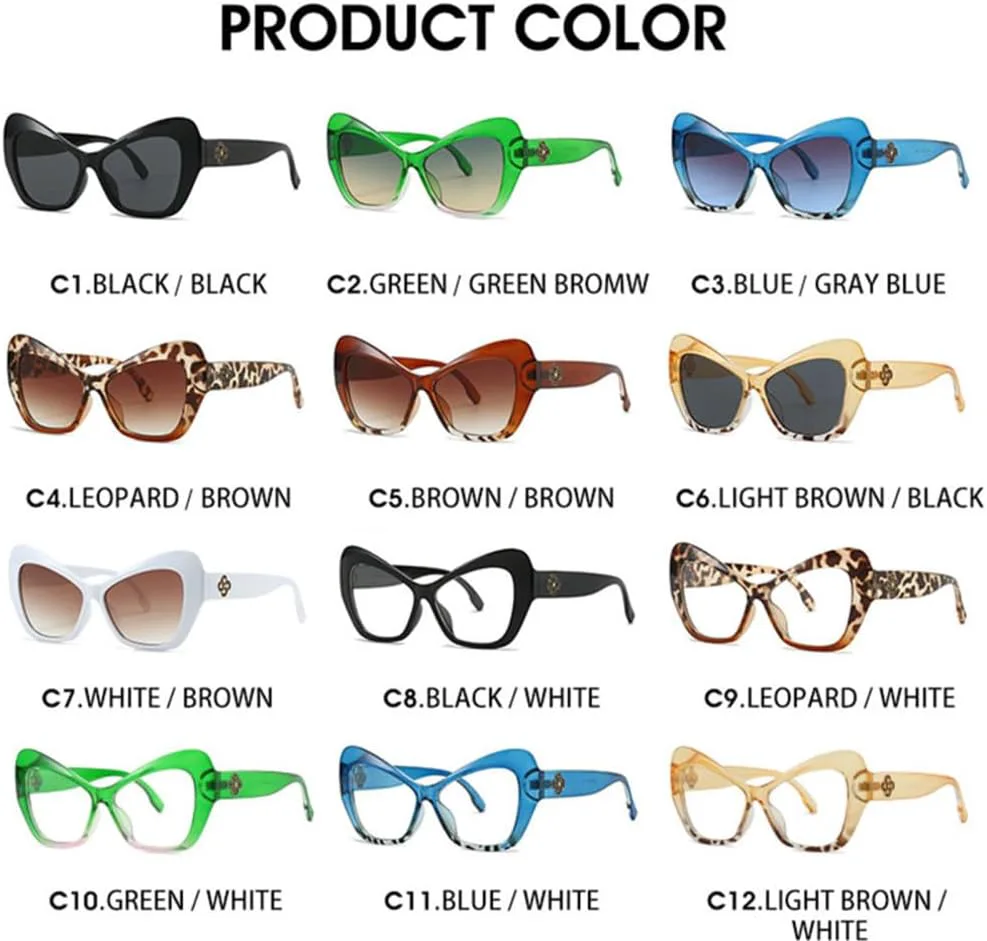 

Солнцезащитные очки «кошачий глаз» для женщин, винтажные солнцезащитные очки с леопардовым принтом для мужчин, очки с защитой от УФ-излучения UV400 VFDHN, C4