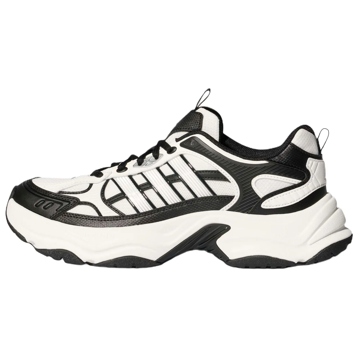 Adidas XLG FIN PULSE Chunky Sneakers Unisex Black White