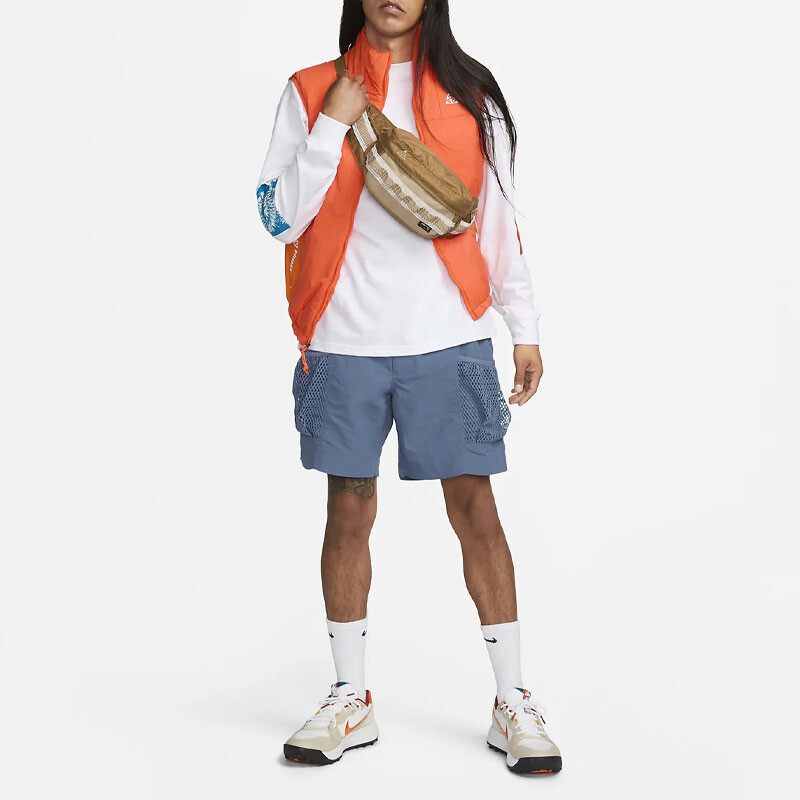 ACG повседневные шорты мужские синие Nike, синий — фото 3
