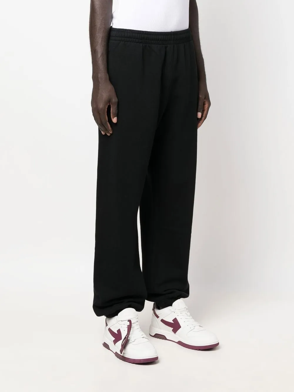 Спортивные брюки Diag Stripe с логотипом OFF-WHITE, черный — фото 4