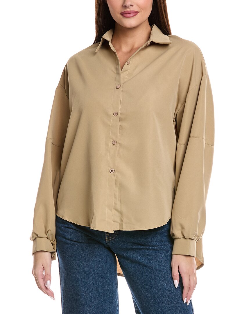 

Мэдисон Майлз Рубашка на пуговицах Madison Miles, Tan