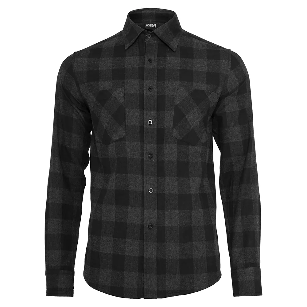 

Рубашка Urban Classics Basic Flannel, желтый